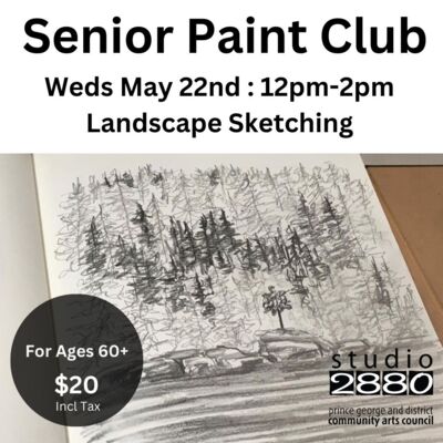 Senior Paint Club - Landscape Sketching