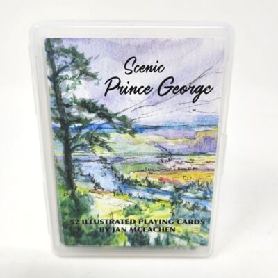 Scenic Prince George Illustrated Playing Cards